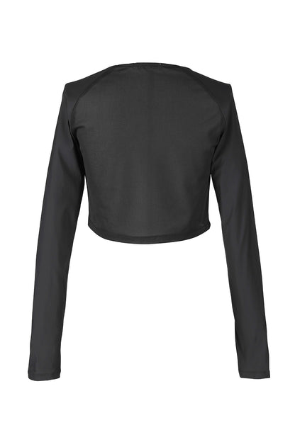 UV-CUT SHEER INNER - Black