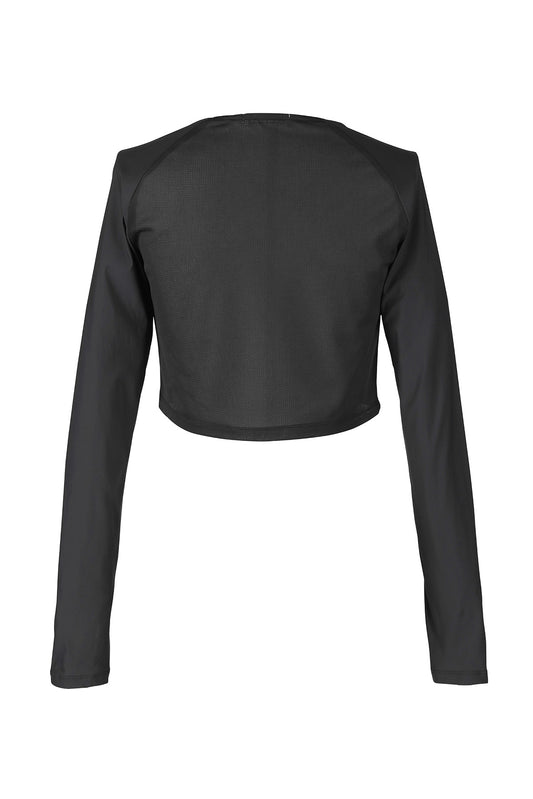 UV-CUT SHEER INNER - Black