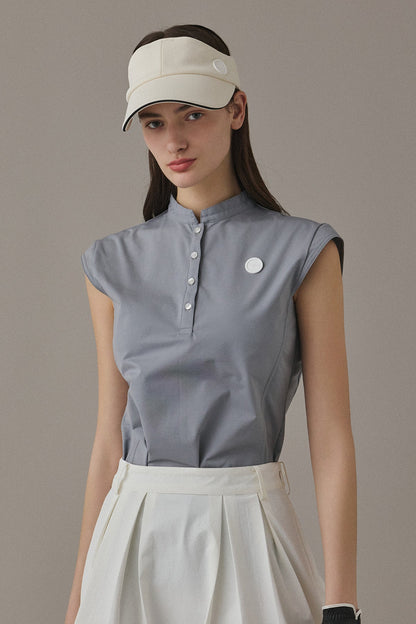 AIRY SLEEVELESS TOP - Blue