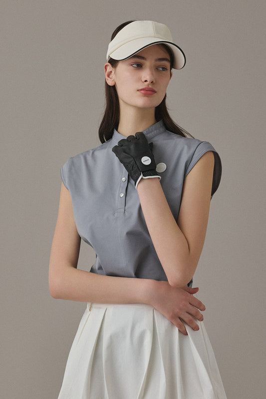 AIRY SLEEVELESS TOP - Blue
