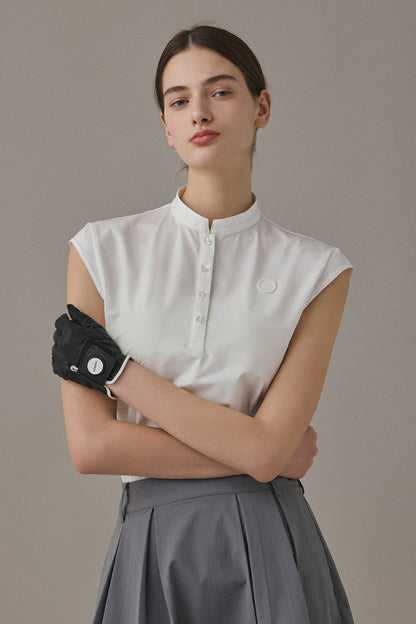 AIRY SLEEVELESS TOP - White