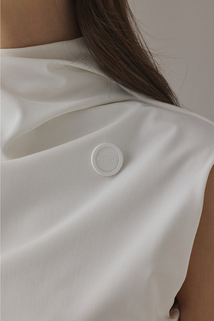 SOFT WAVE TOP - White