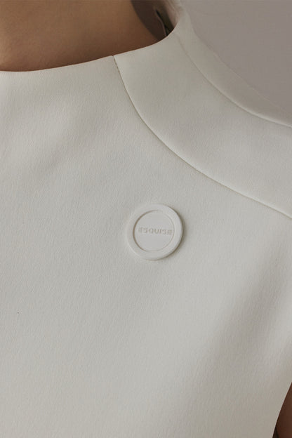 FLOATING MINI DRESS - White