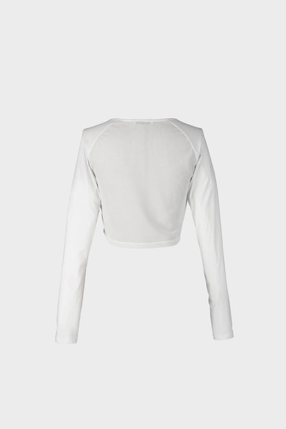UV-CUT SHEER INNER - White