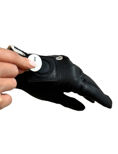 ESQUISE GOLF GLOVE - Black