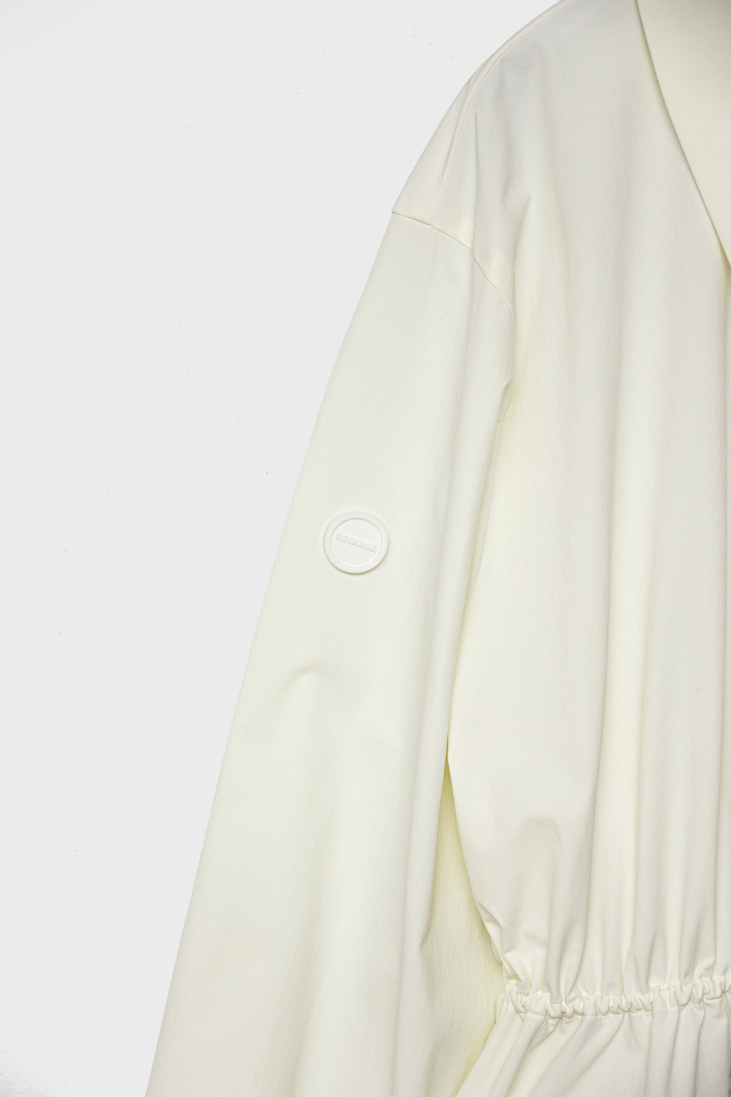 DRAWSTRING LIGHT JACKET - White
