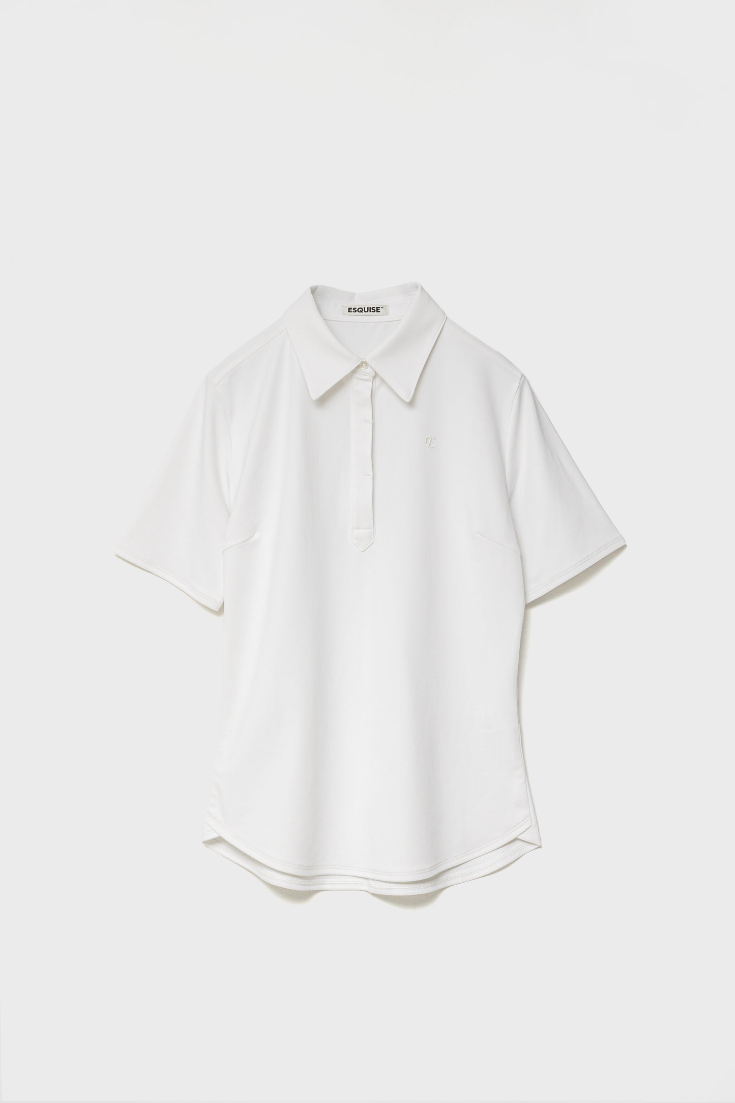 AIRY STRETCH POLO - White
