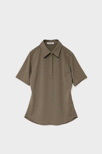 AIRY STRETCH POLO - Khaki