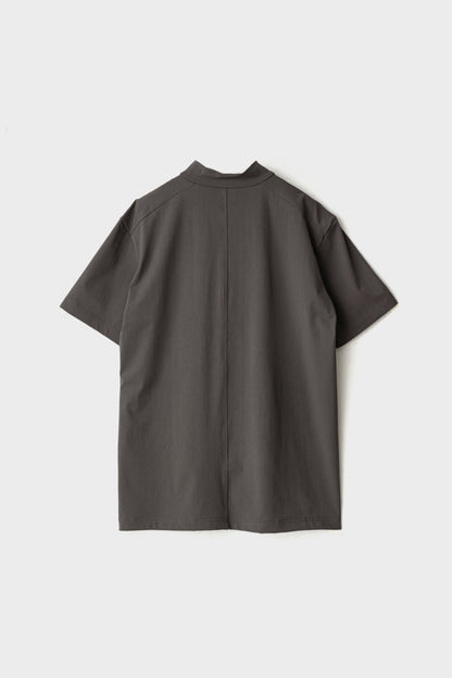 UTILITY POCKET MOCKNECK - Charcoal
