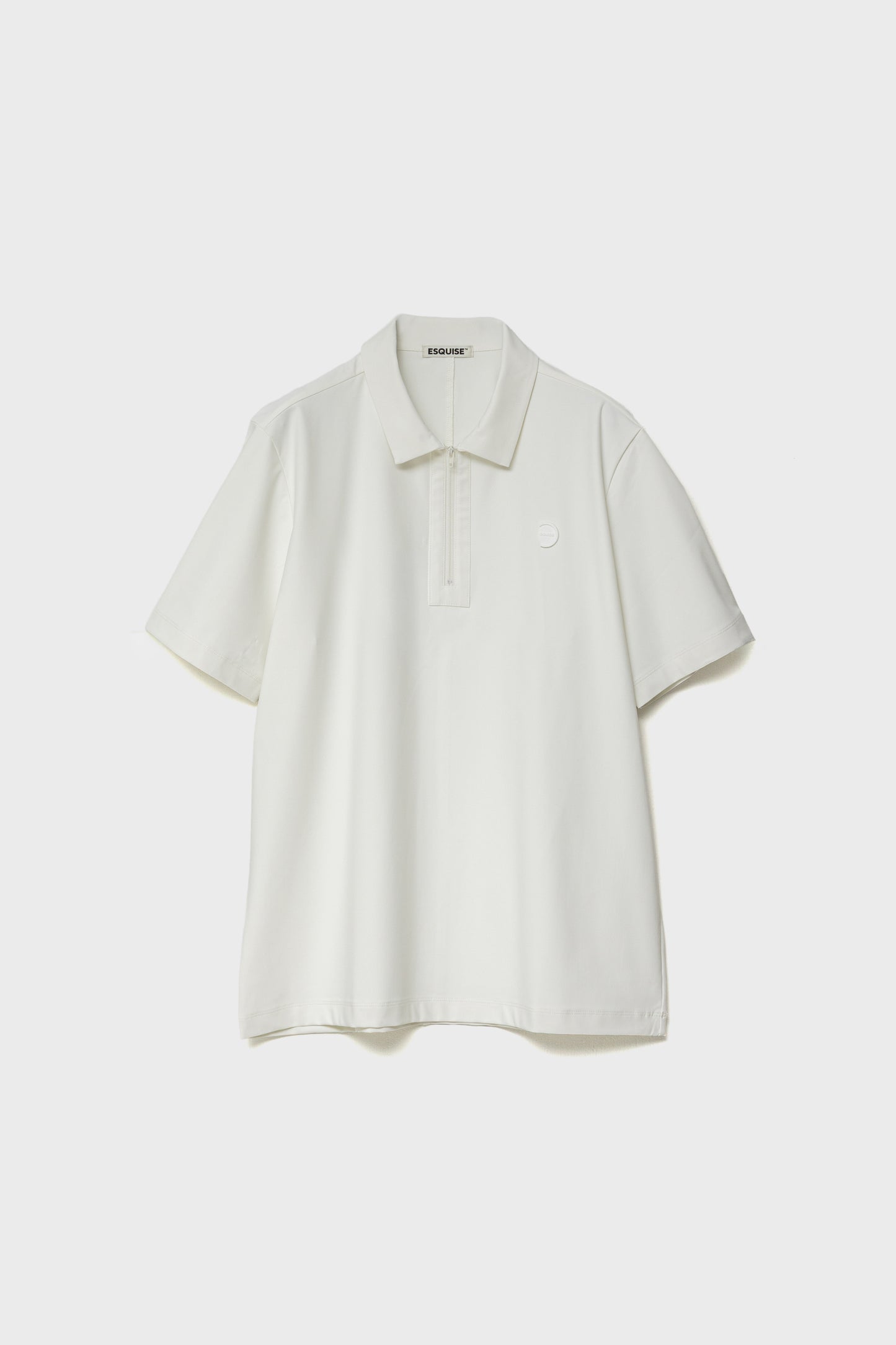 MODERN ZIP POLO FOR HOMME - White