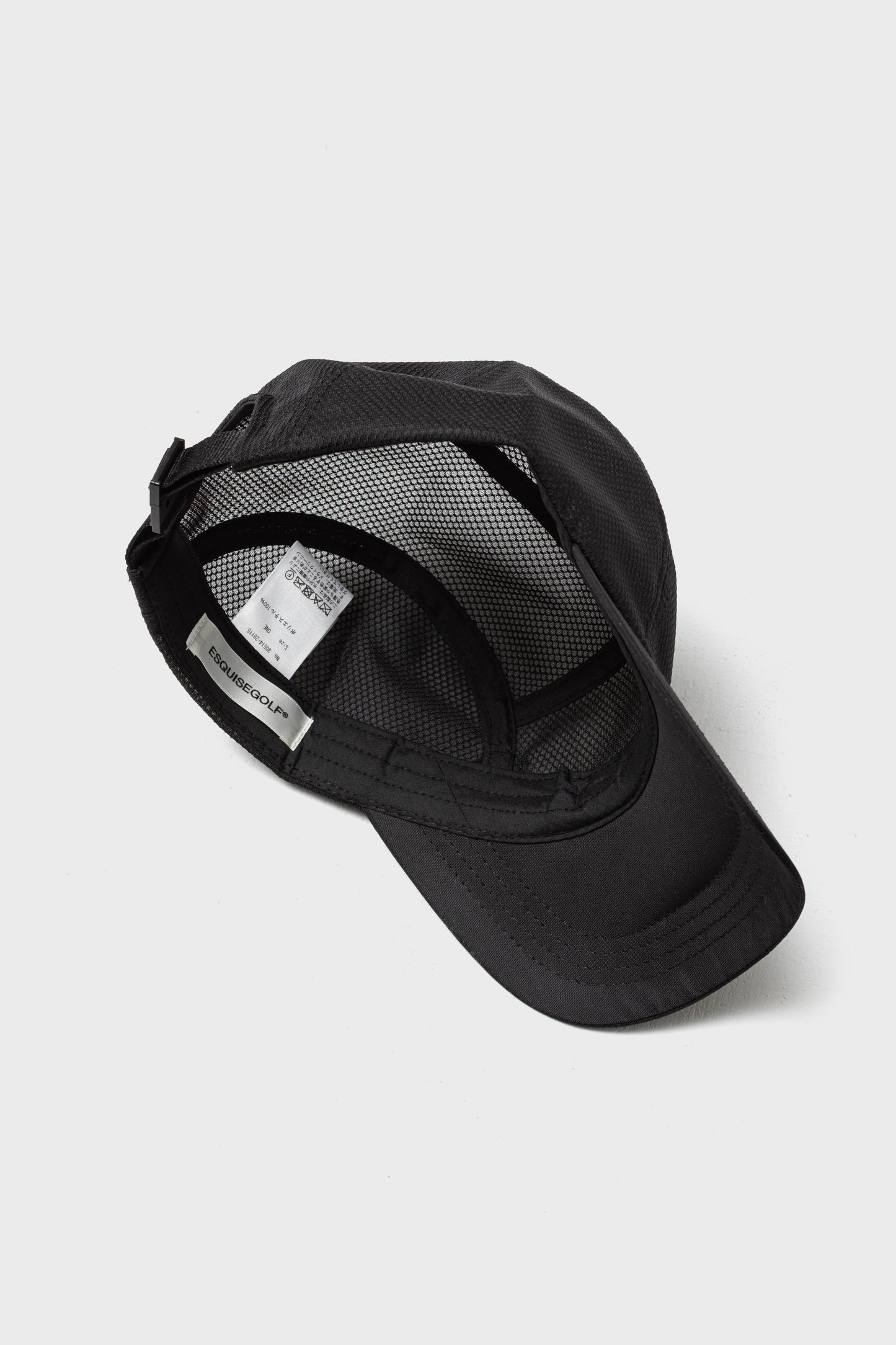 AIR MESH LIGHT CAP - Black