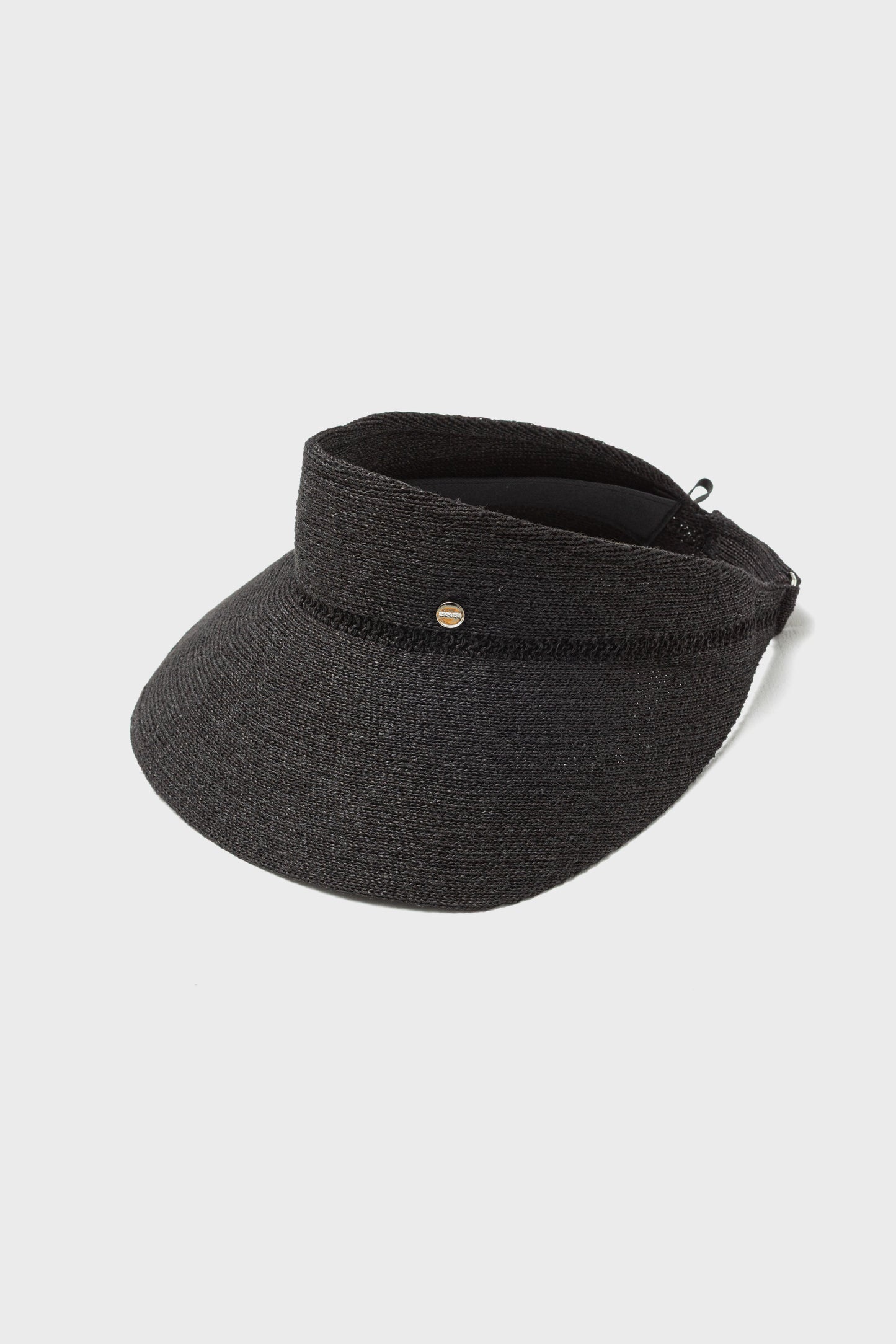 RIVAGE PACKABLE VISOR - Black