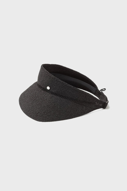 RIVAGE PACKABLE VISOR - Black