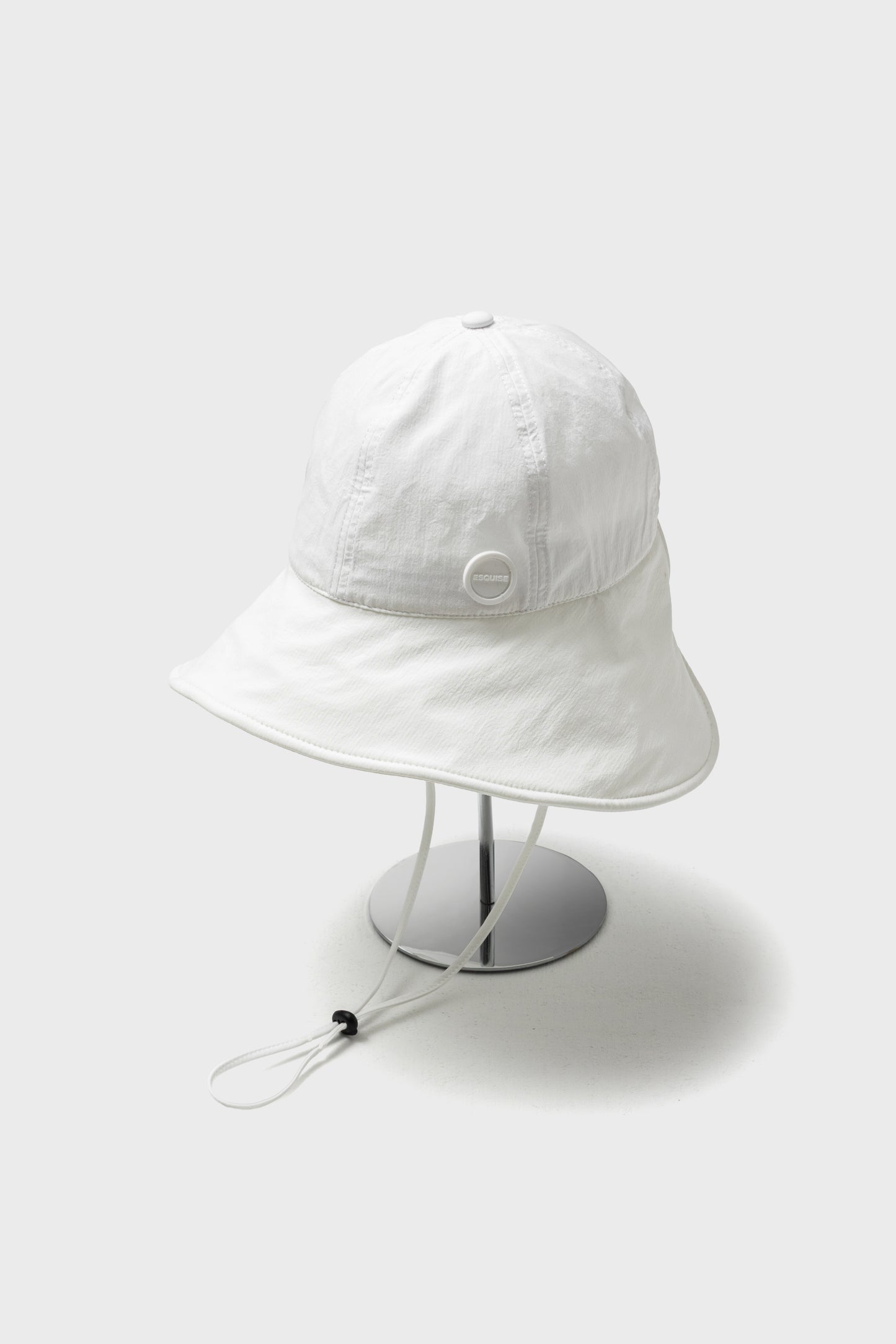 SOLEIL WIDE HAT - White