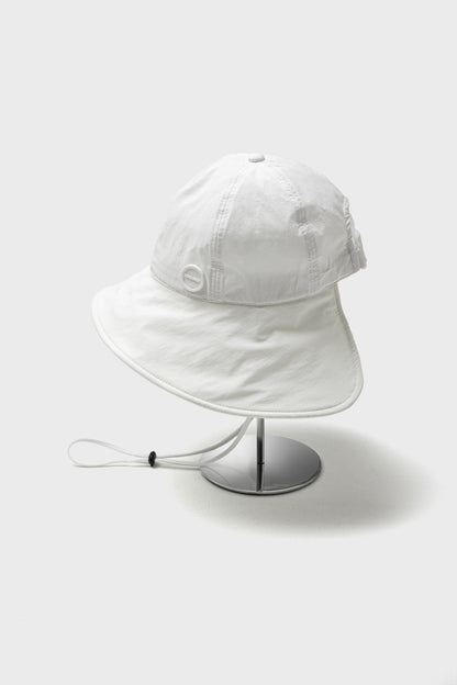 SOLEIL WIDE HAT - White