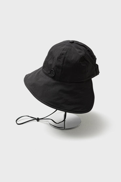 SOLEIL WIDE HAT - Black