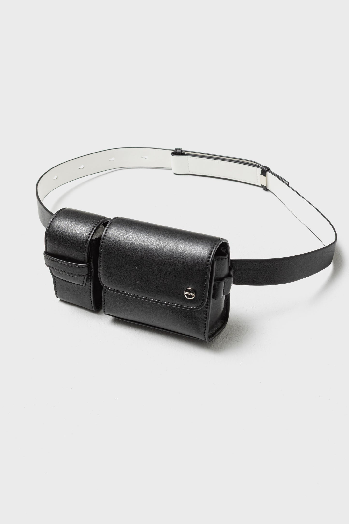 DUO FORMS WAIST BAG - Black