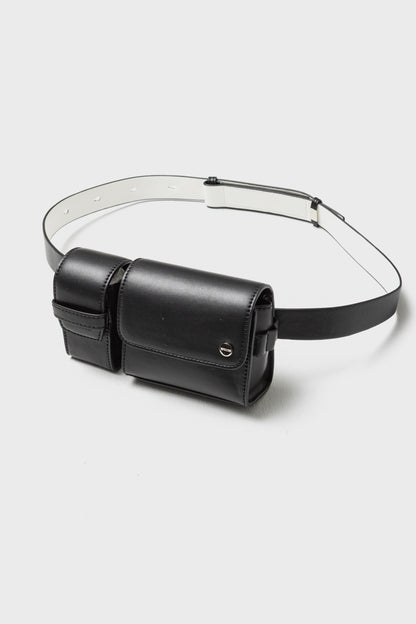 DUO FORMS WAIST BAG - Black