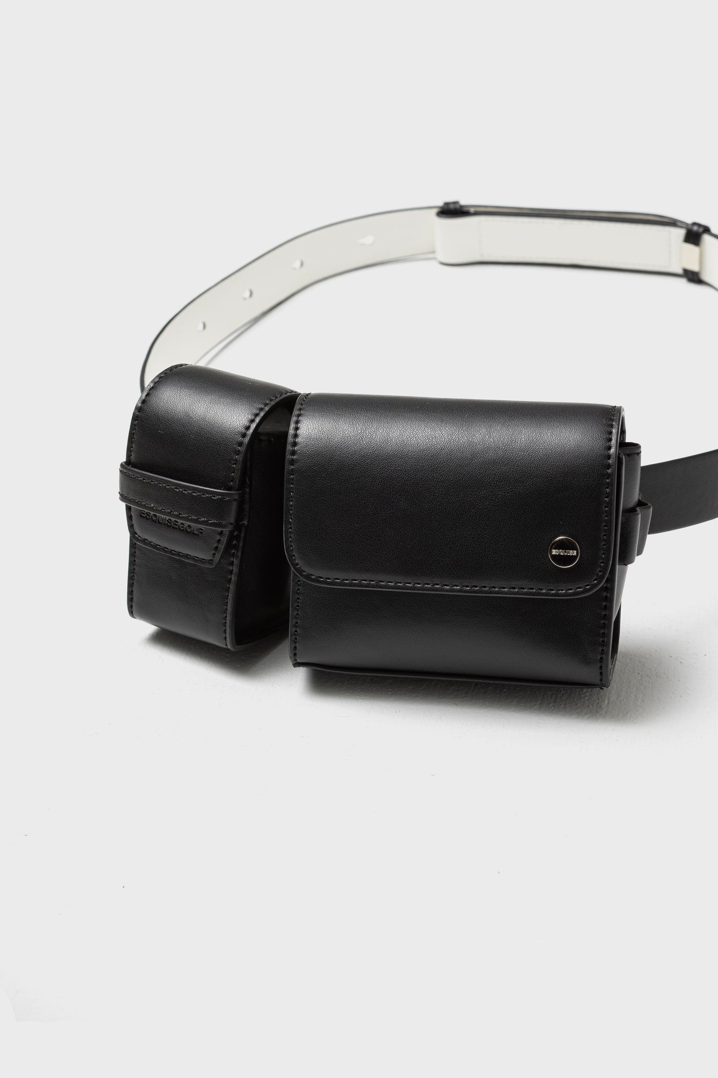 DUO FORMS WAIST BAG - Black