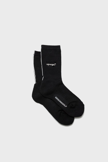 ROW MIDDLE SOCKS - Black