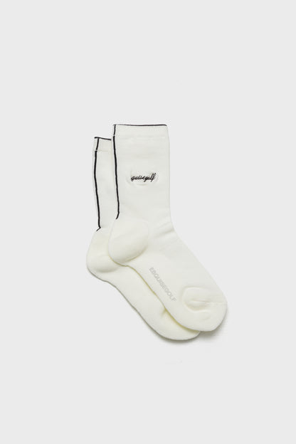 ROW MIDDLE SOCKS - White