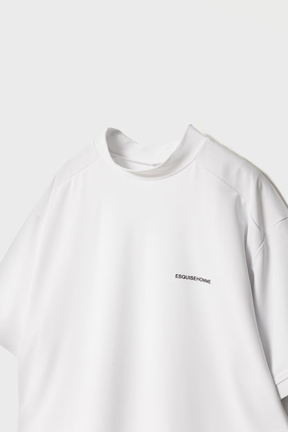 CLASSIC MOCKNECK TOP - White