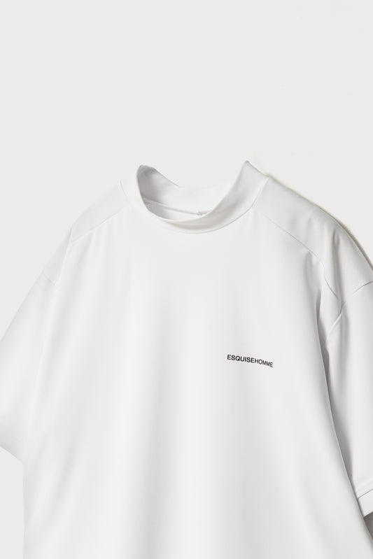 CLASSIC MOCKNECK TOP - White