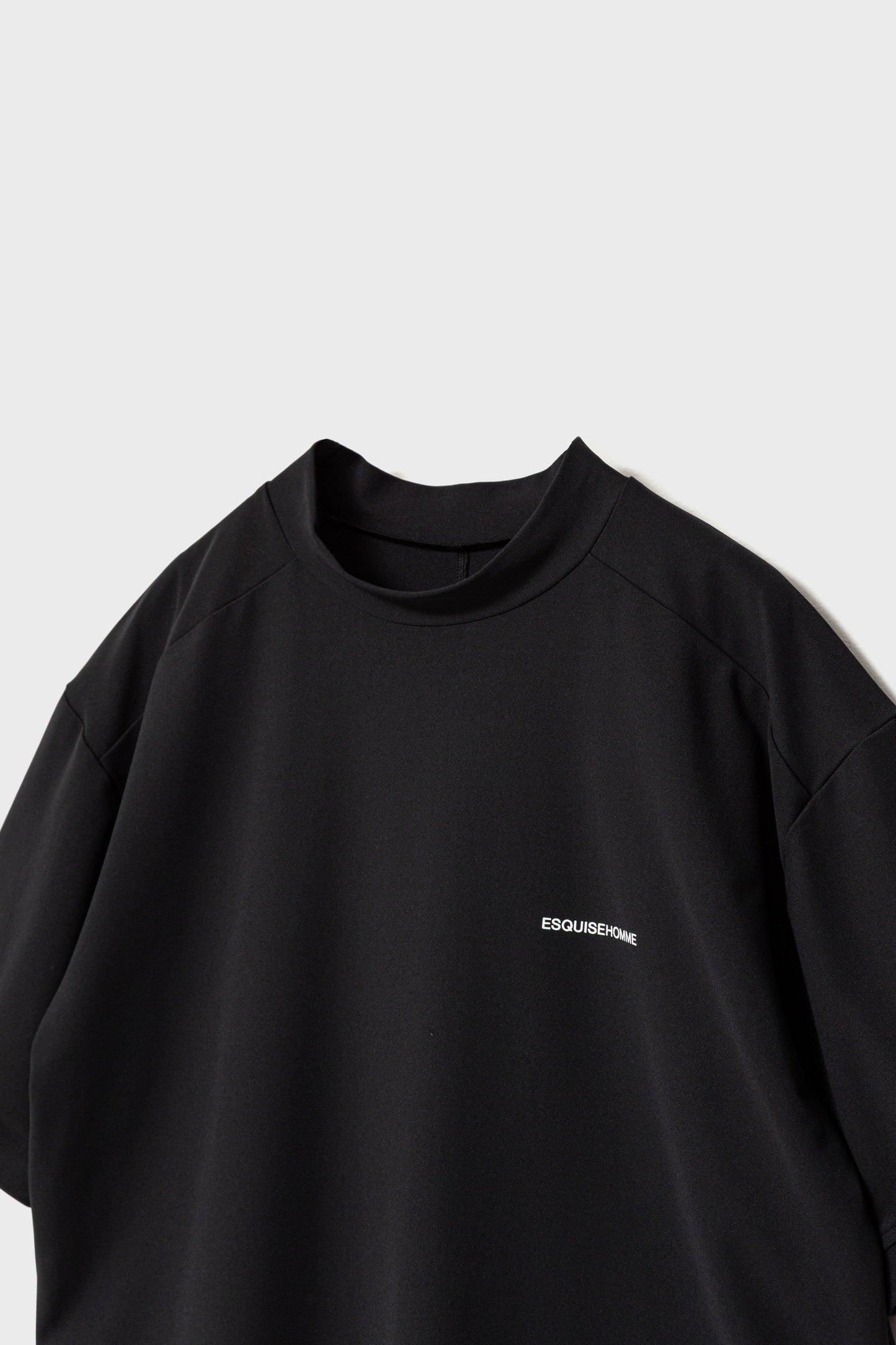 CLASSIC MOCKNECK TOP - Black