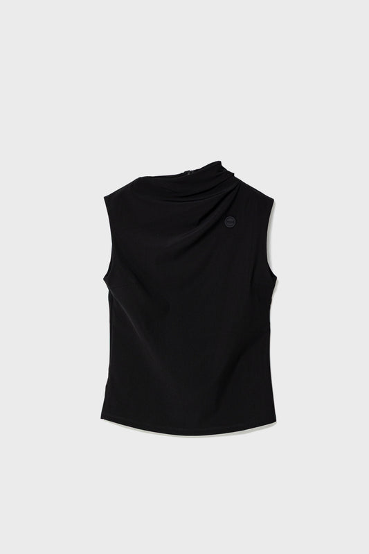 SOFT WAVE TOP - Black