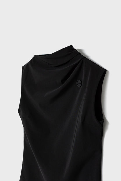 SOFT WAVE TOP - Black