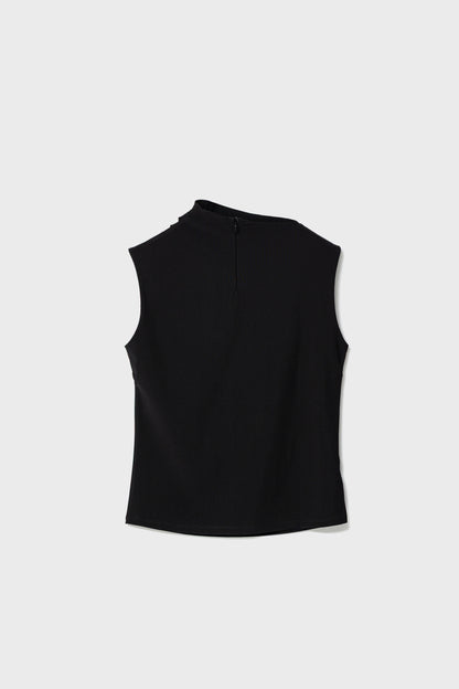 SOFT WAVE TOP - Black