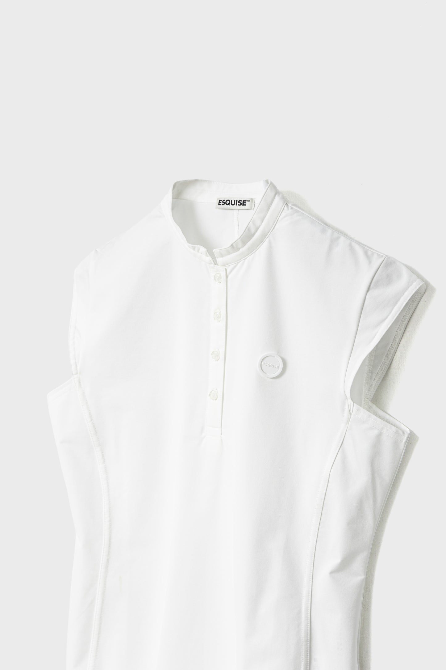 AIRY SLEEVELESS TOP - White
