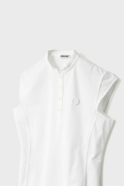 AIRY SLEEVELESS TOP - White