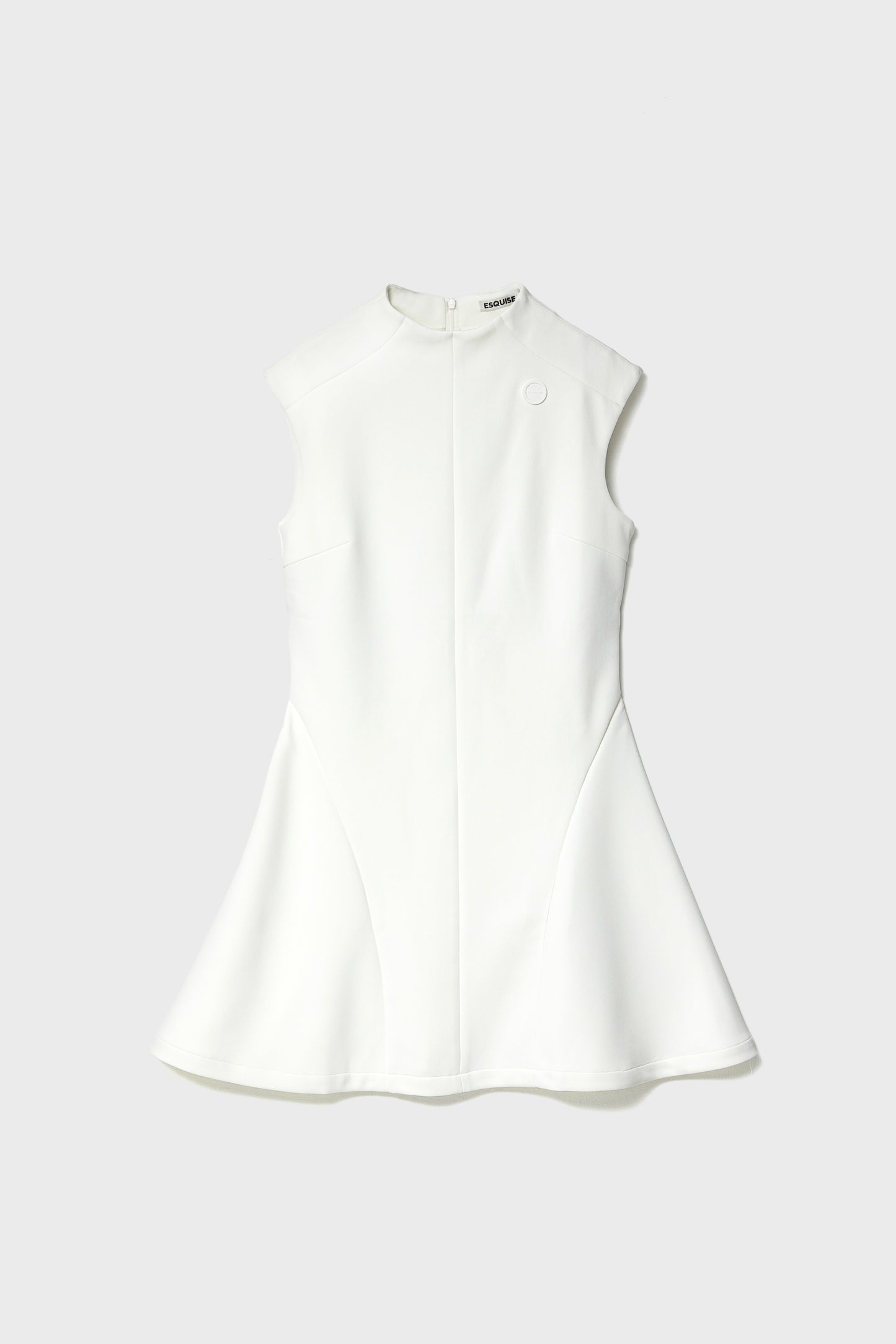 FLOATING MINI DRESS - White