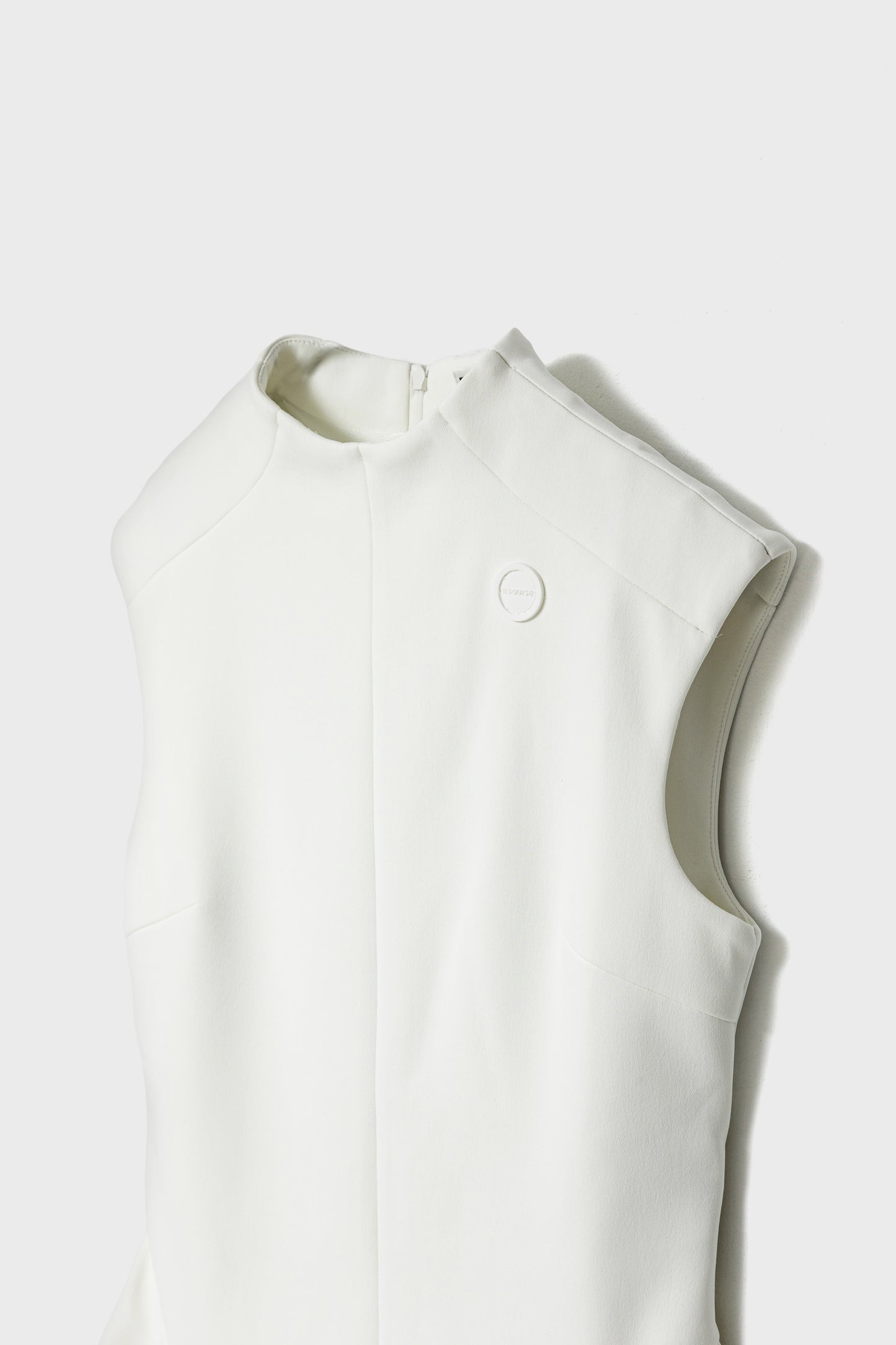 FLOATING MINI DRESS - White
