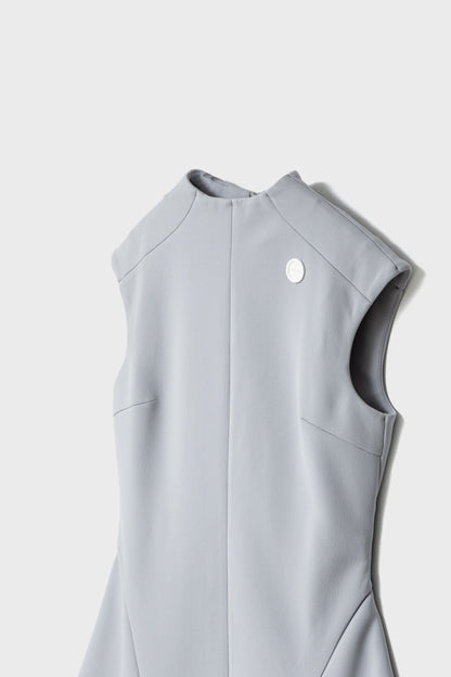 FLOATING MINI DRESS - Soft Blue