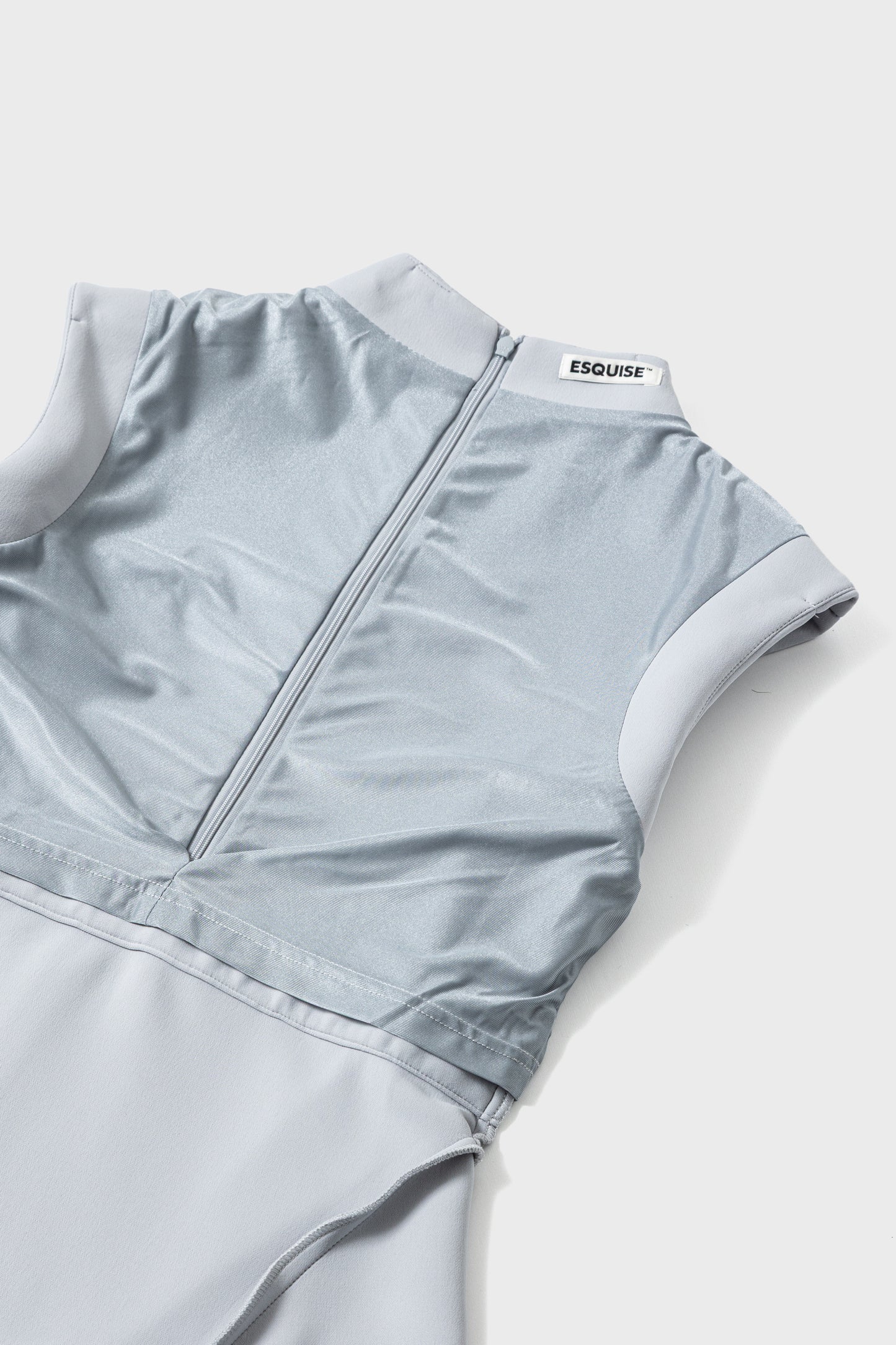 FLOATING MINI DRESS - Soft Blue