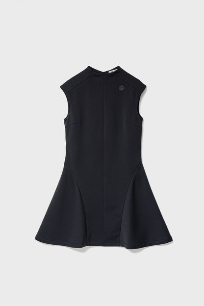 FLOATING MINI DRESS - Black