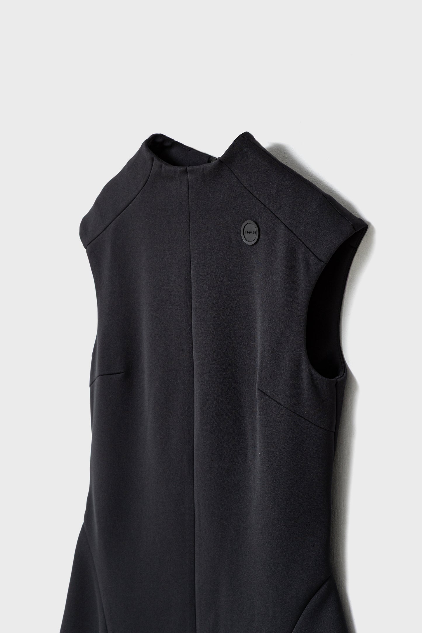 FLOATING MINI DRESS - Black