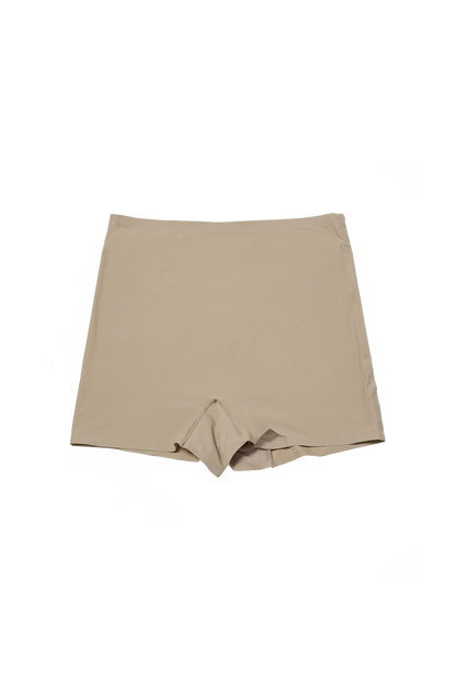 MINIMAL FLARE SKIRT - Cream