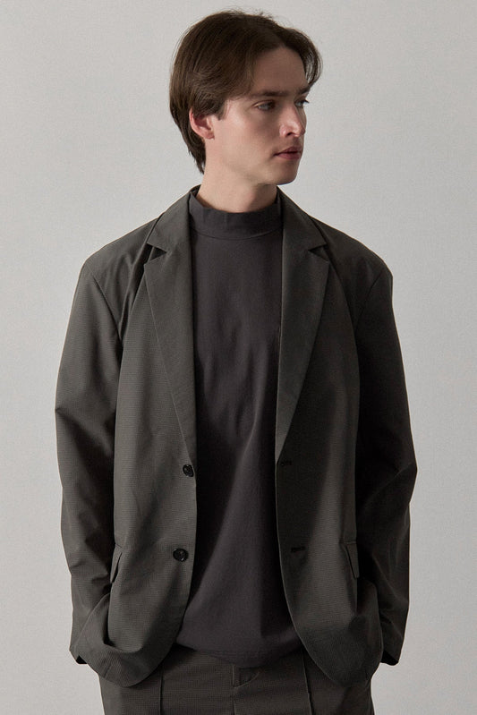 AIR-DOT TAILORED JACKET - Charcoal