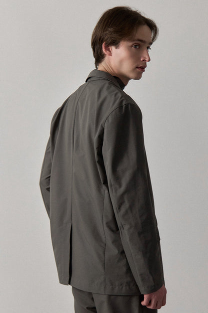 AIR-DOT TAILORED JACKET - Charcoal